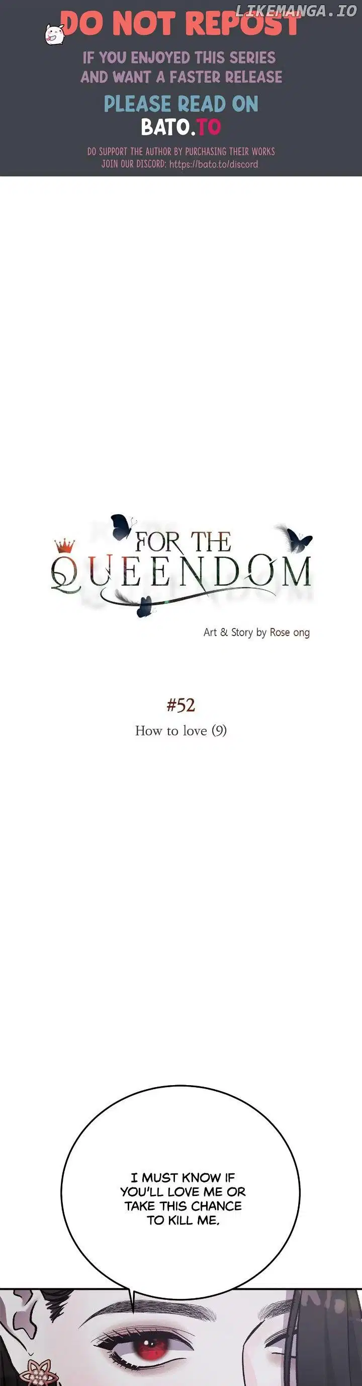 For The Queendom chapter 52 page 1
