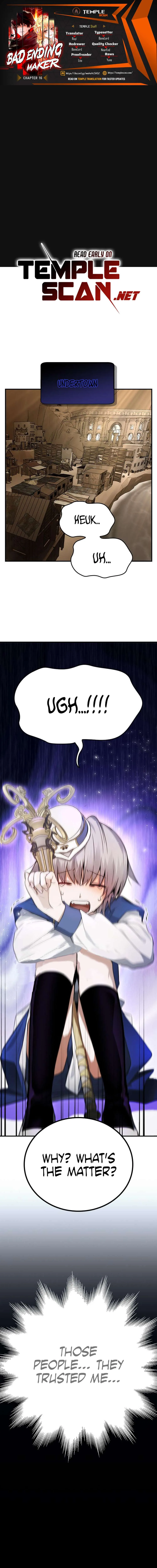 Bad Ending Maker chapter 16 page 1