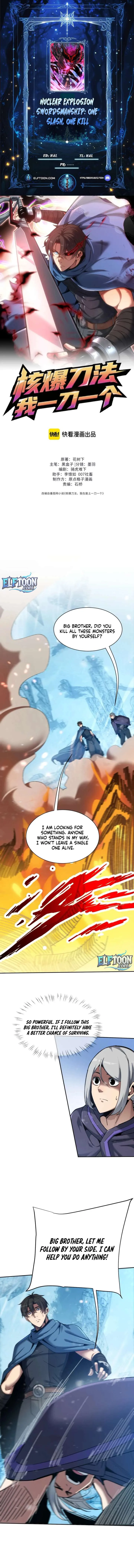 Nuclear Slash Technique: One Hit, One Kill chapter 21 page 1