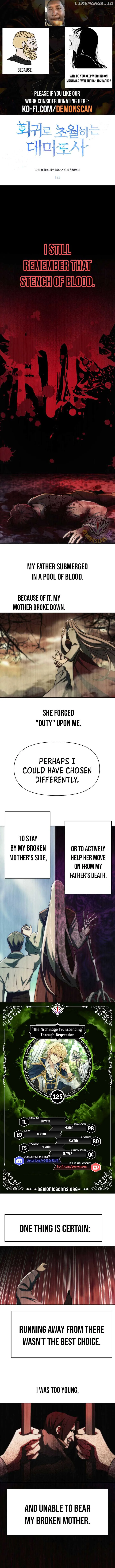 Archmage Transcending Through Regression chapter 125 page 1