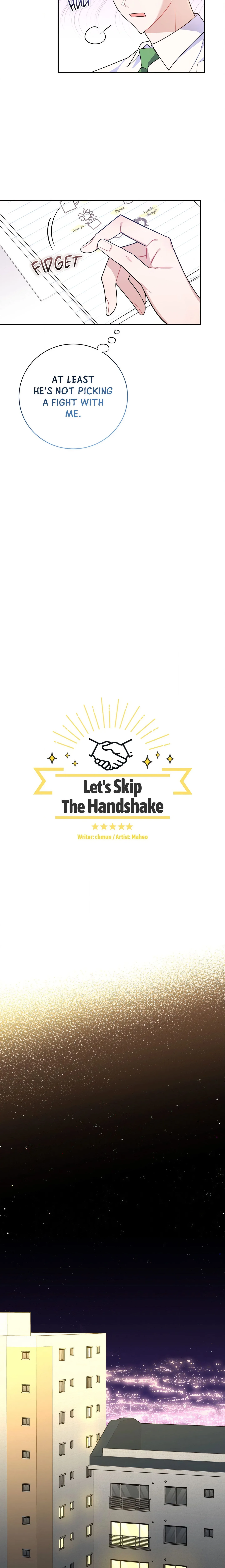 Let’s Skip The Handshake chapter 2 page 5