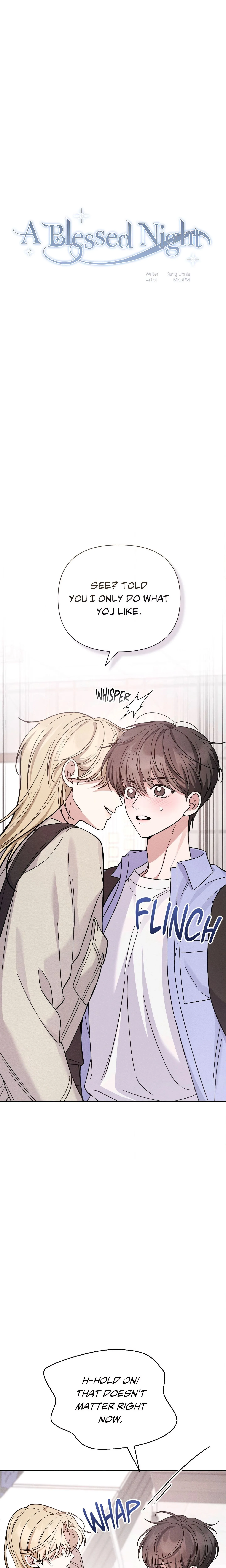 A Blessed Night (Uncensored) chapter 18 page 1