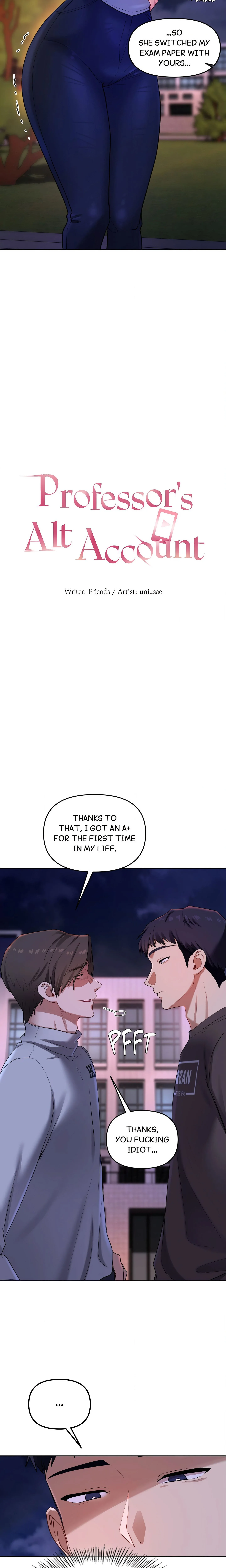 Professor’s Alt Account chapter 19 page 3