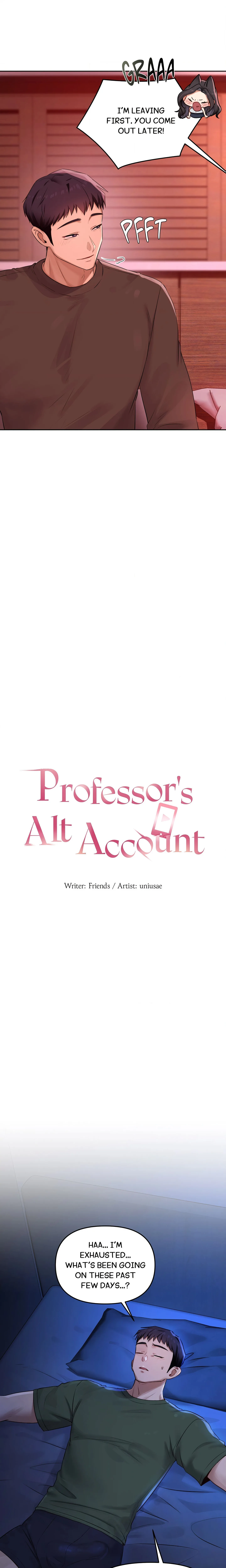 Professor’s Alt Account chapter 23 page 5