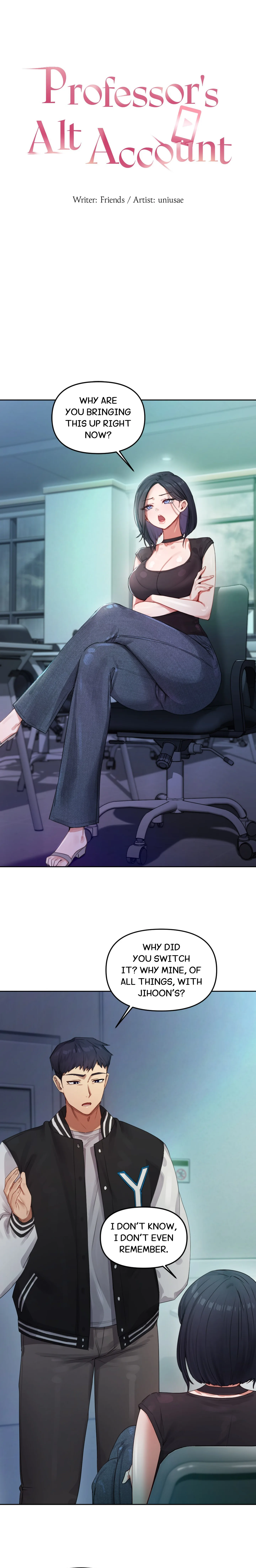 Professor’s Alt Account chapter 3 page 3