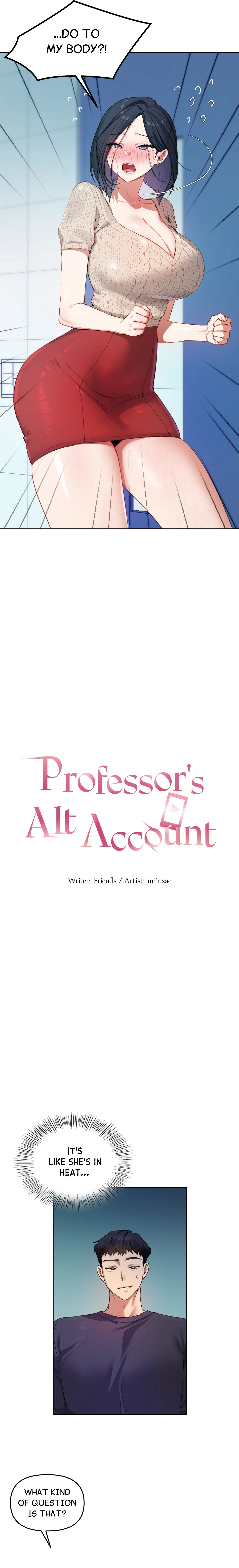 Professor’s Alt Account chapter 9 page 3
