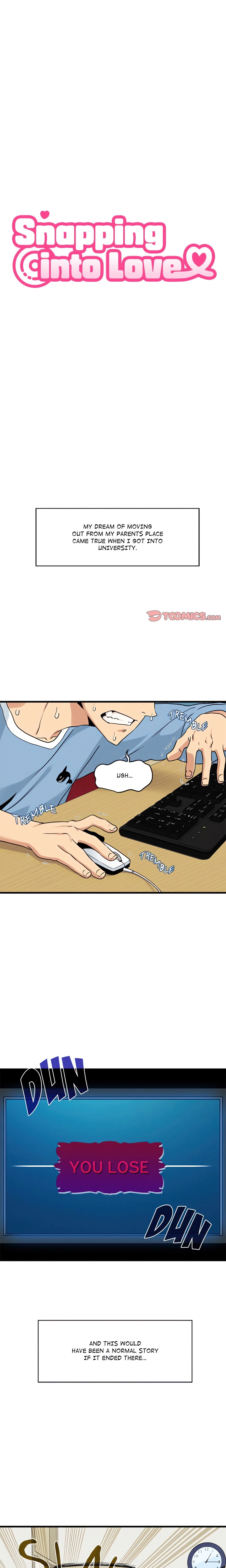 Snapping into Love (Official) chapter 1 page 1