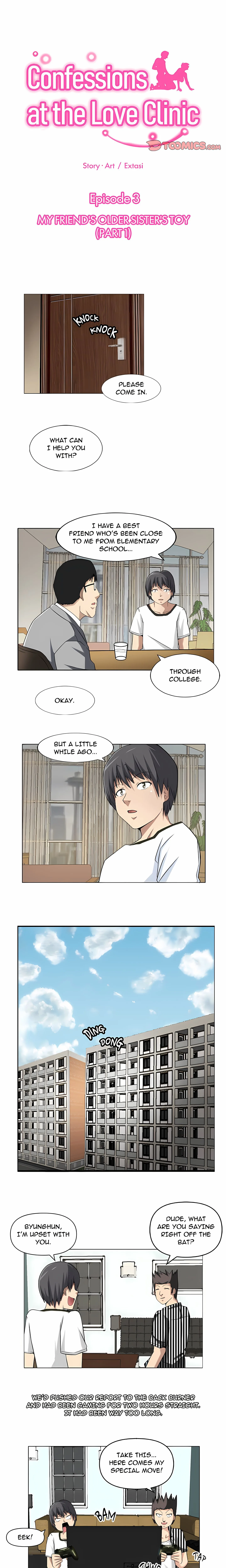 Confessions at the Love Clinic chapter 3 page 1