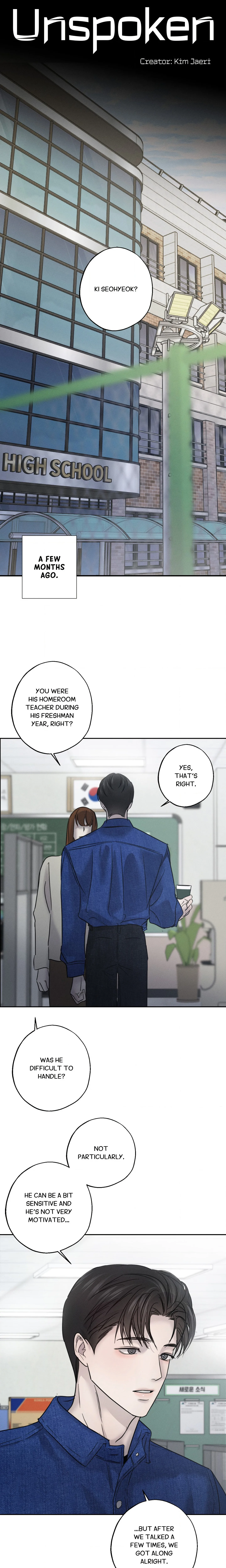 Unspoken chapter 1 page 9