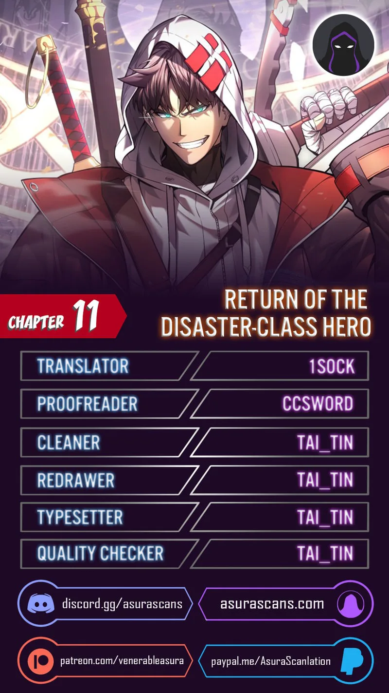 The Return of the Disaster-Class Hero chapter 11 page 1