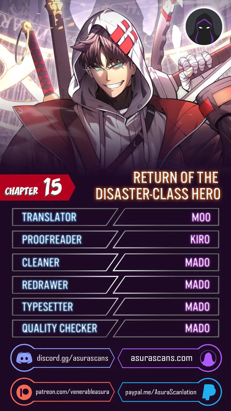 The Return of the Disaster-Class Hero chapter 15 page 1