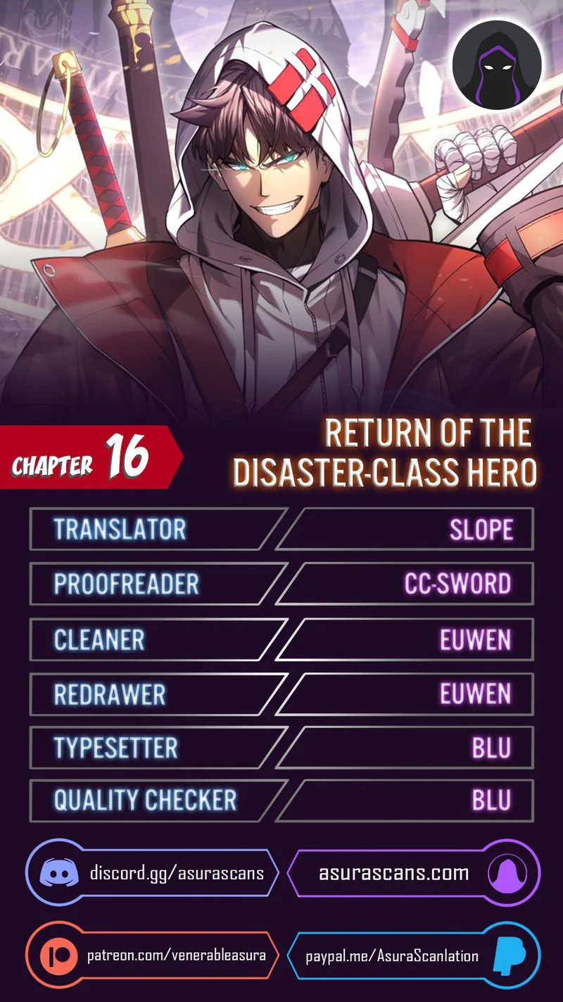 The Return of the Disaster-Class Hero chapter 16 page 1