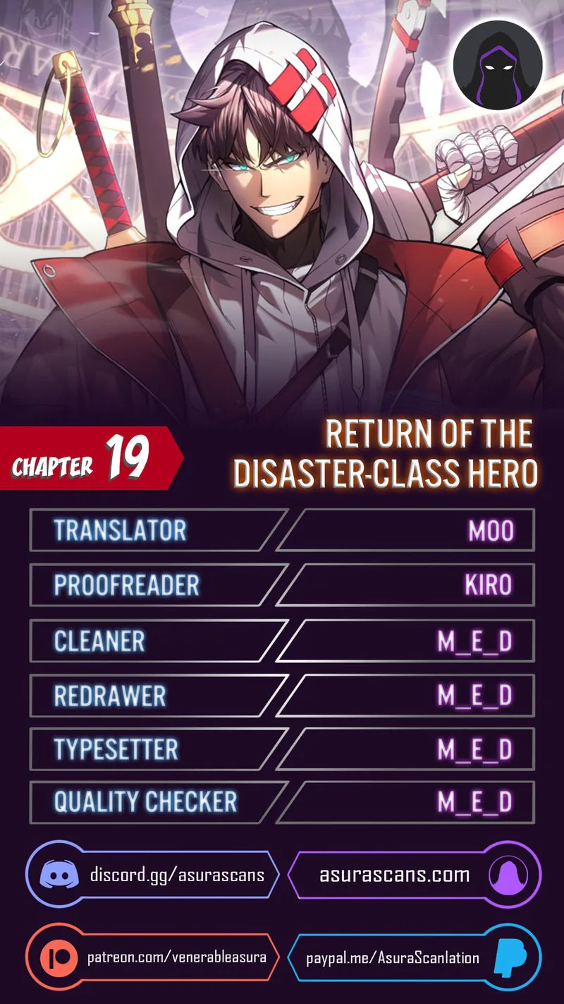 The Return of the Disaster-Class Hero chapter 19 page 1