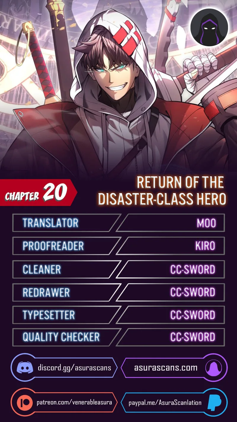 The Return of the Disaster-Class Hero chapter 20 page 1