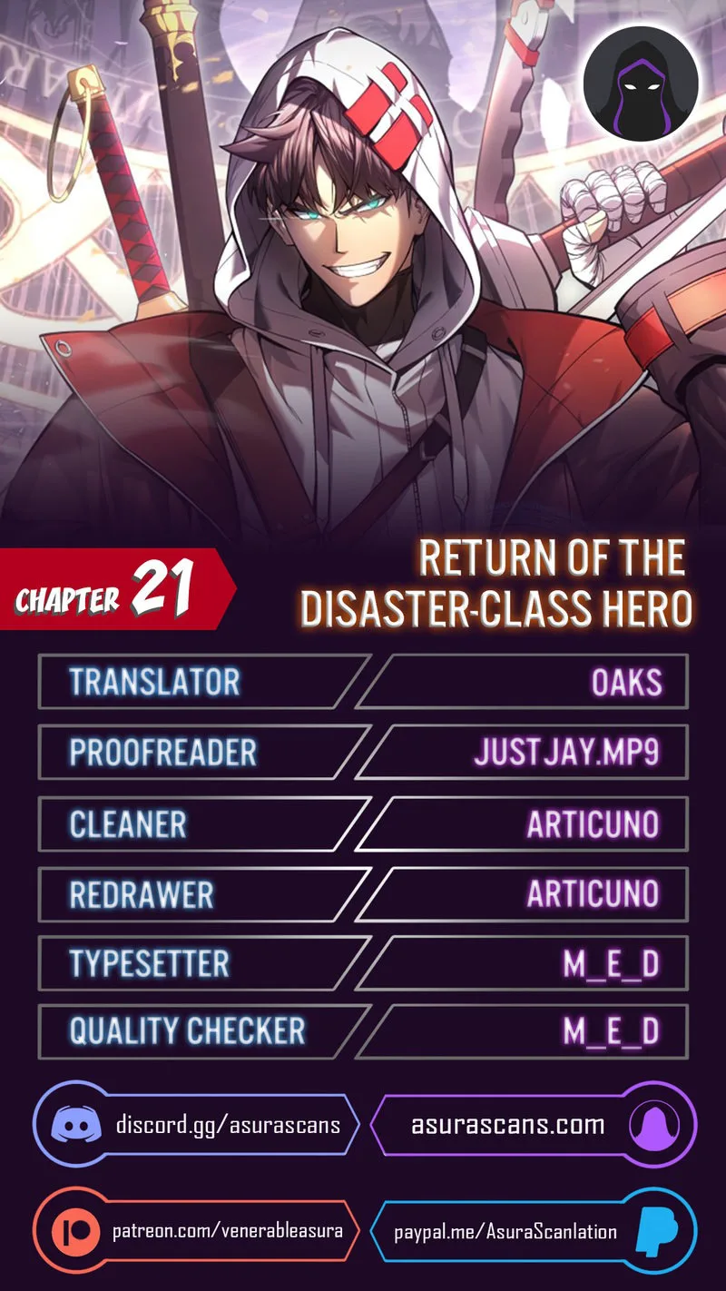 The Return of the Disaster-Class Hero chapter 21 page 1