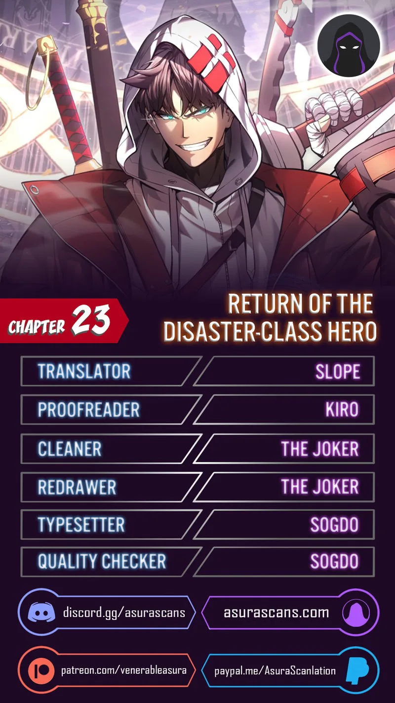 The Return of the Disaster-Class Hero chapter 23 page 1