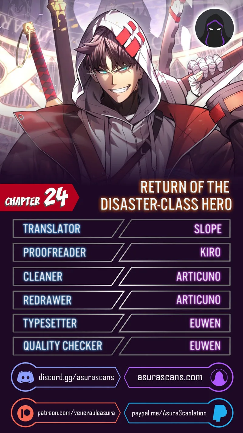 The Return of the Disaster-Class Hero chapter 24 page 1