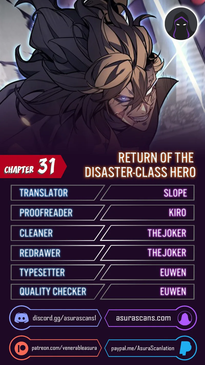 The Return of the Disaster-Class Hero chapter 31 page 1