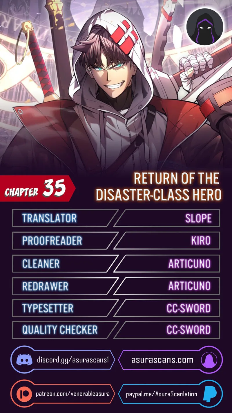 The Return of the Disaster-Class Hero chapter 35 page 1