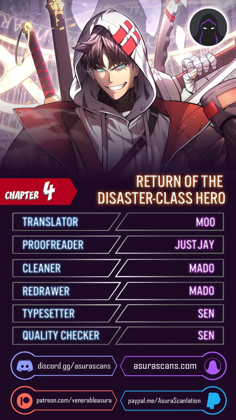 The Return of the Disaster-Class Hero chapter 4 page 1