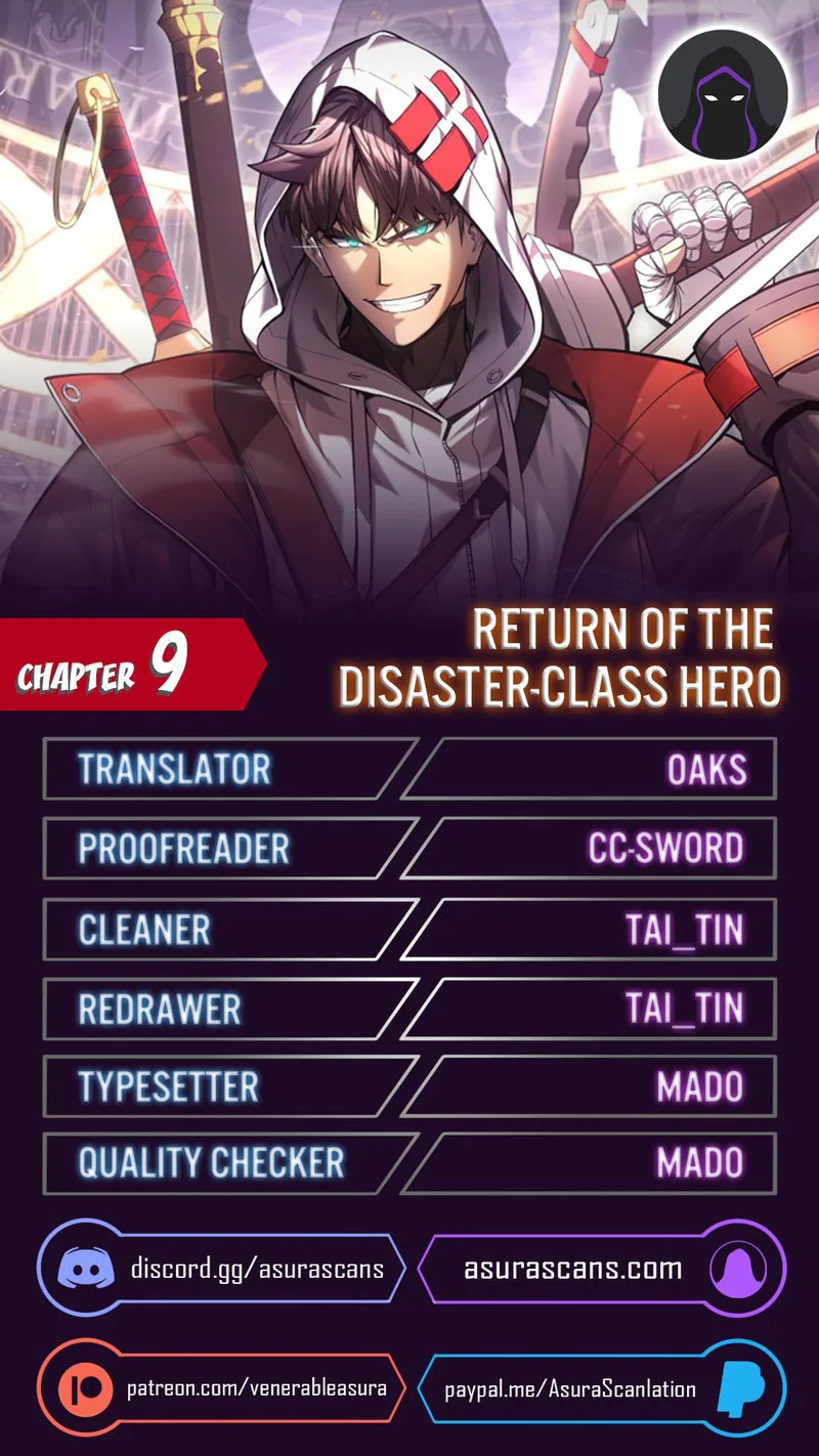 The Return of the Disaster-Class Hero chapter 9 page 1
