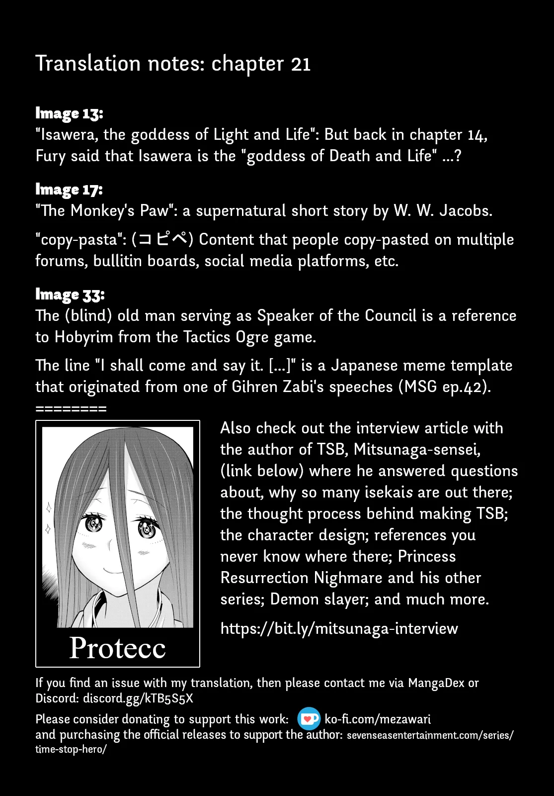 Jikan Teishi Yuusha chapter 21 page 42