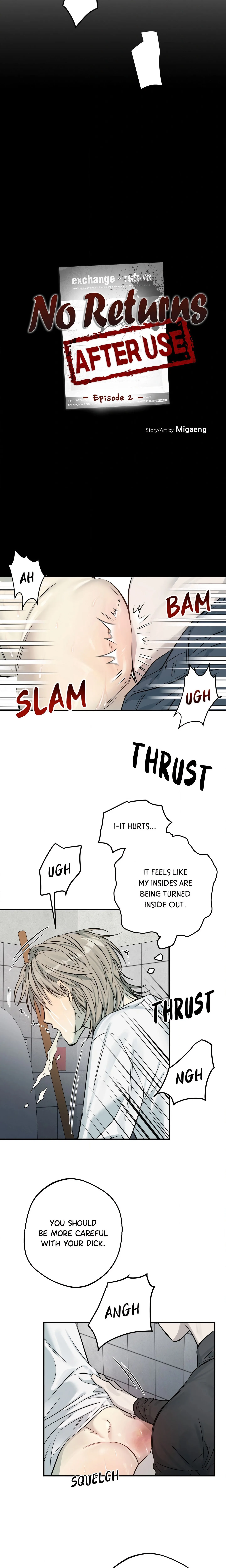 No Returns After Use chapter 2 page 8