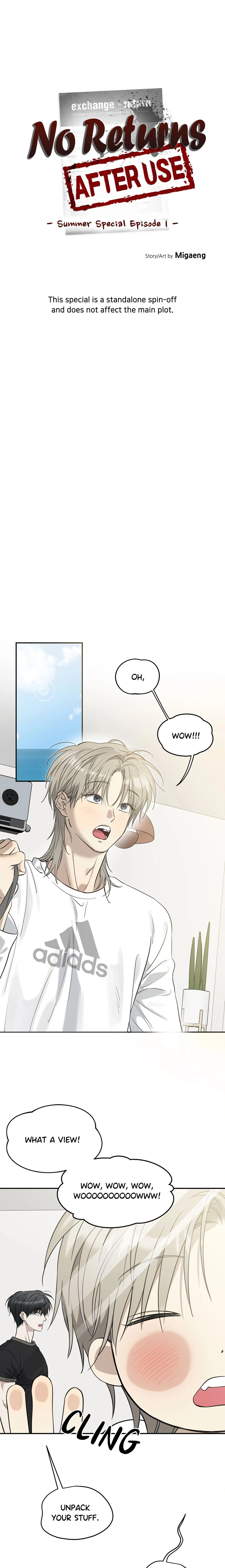 No Returns After Use chapter 21 page 1