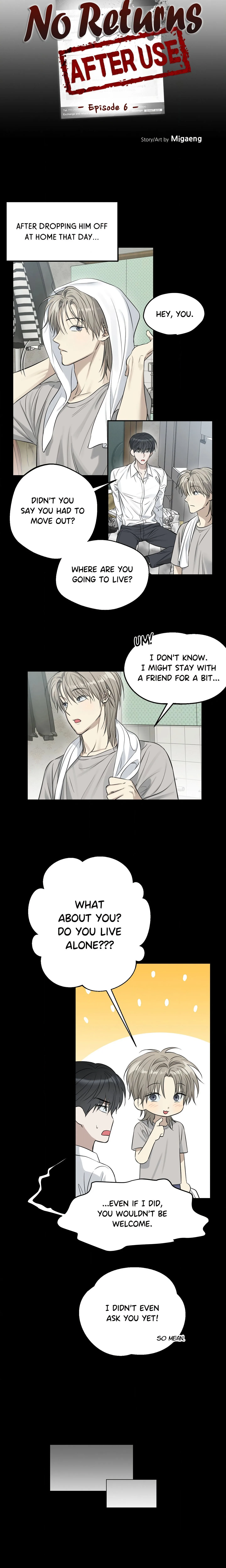 No Returns After Use chapter 6 page 3