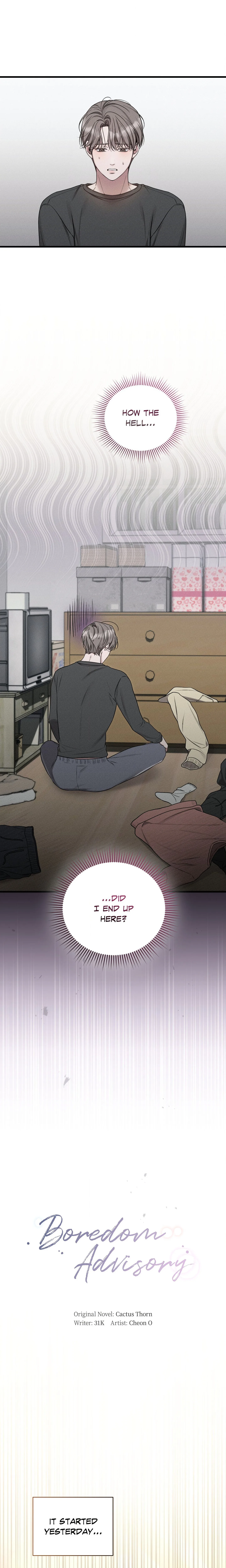 Boredom Advisory (Uncensored) chapter 8 page 1