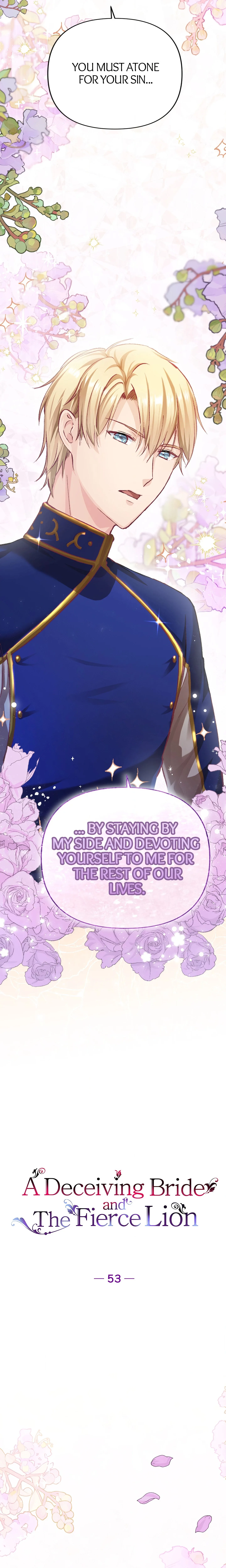 A Deceiving Bride and The Fierce Lion chapter 53 page 3