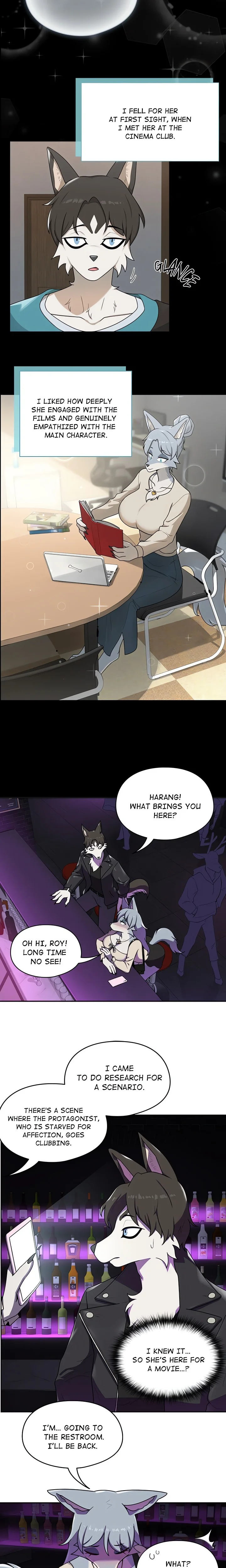 Paws on Campus Webtoon - chapter 0 page 2