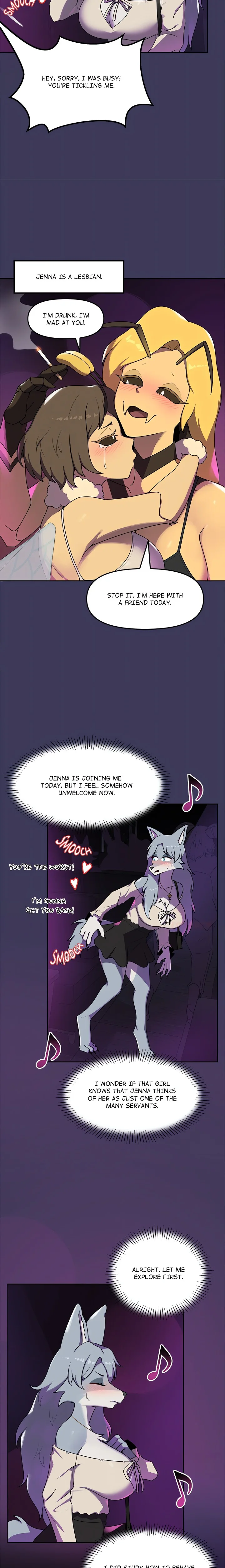 Paws on Campus Webtoon - chapter 1 page 12