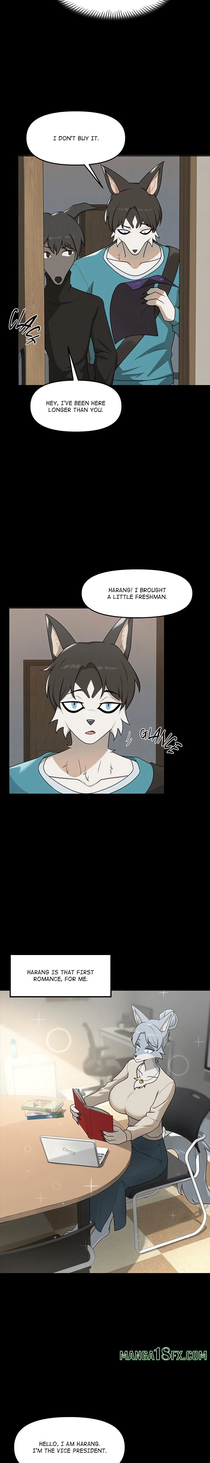 Paws on Campus Webtoon - chapter 1 page 18