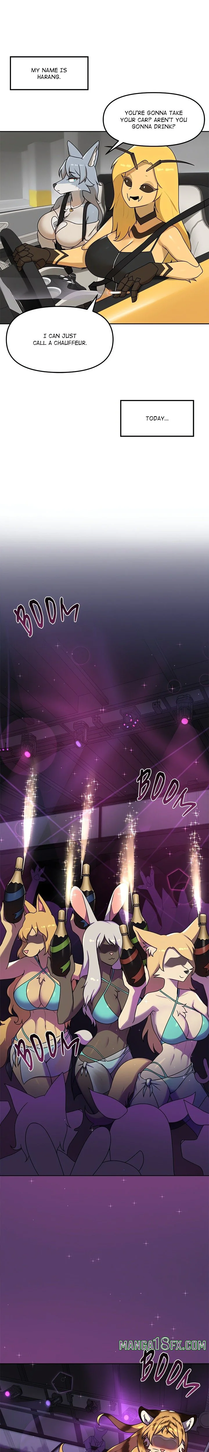 Paws on Campus Webtoon - chapter 1 page 3