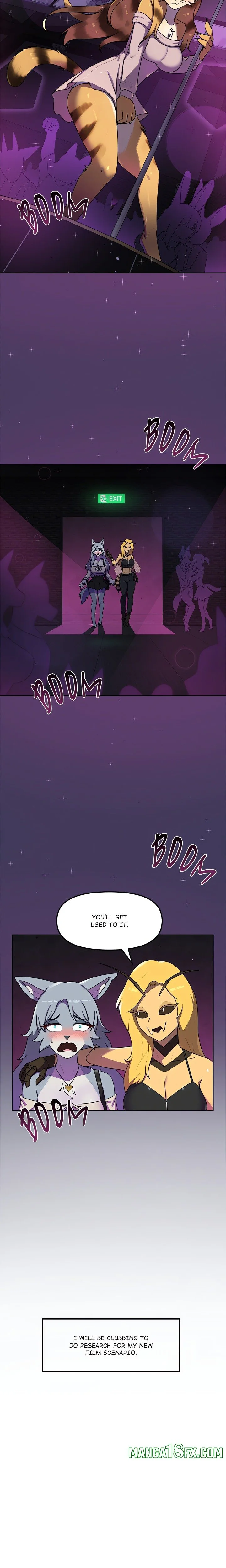 Paws on Campus Webtoon - chapter 1 page 4