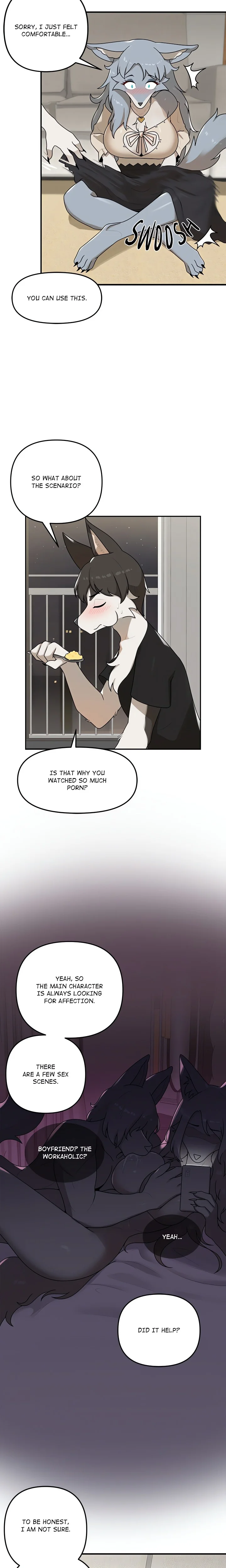 Paws on Campus Webtoon - chapter 2 page 13