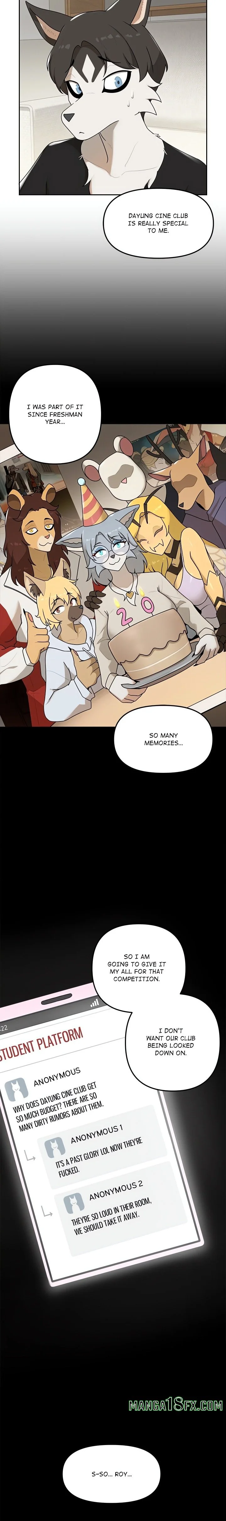 Paws on Campus Webtoon - chapter 2 page 15