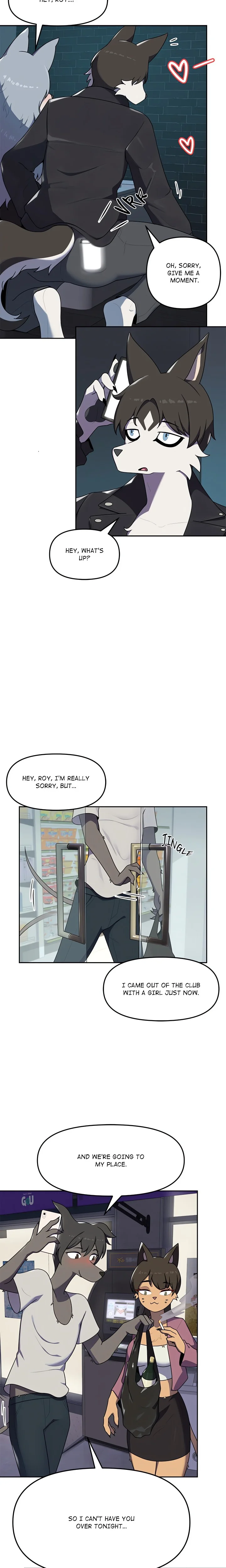 Paws on Campus Webtoon - chapter 2 page 2