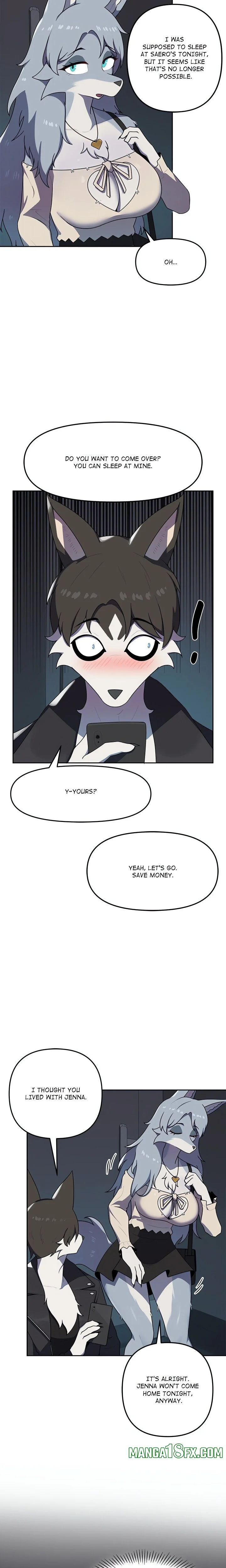 Paws on Campus Webtoon - chapter 2 page 4