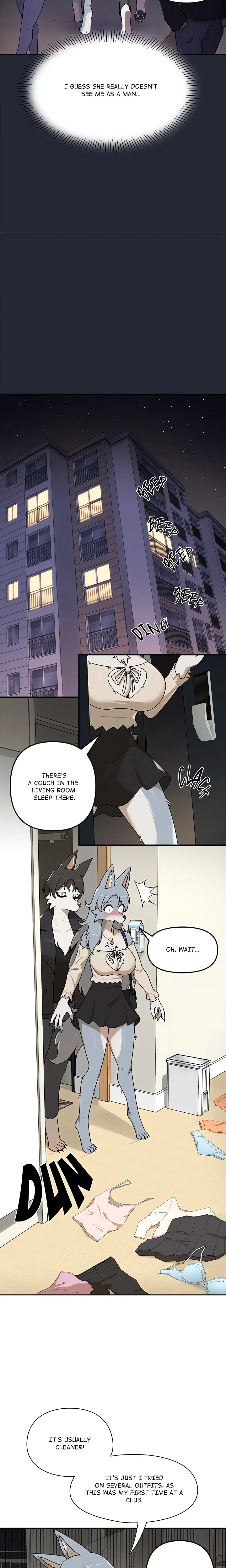 Paws on Campus Webtoon - chapter 2 page 7