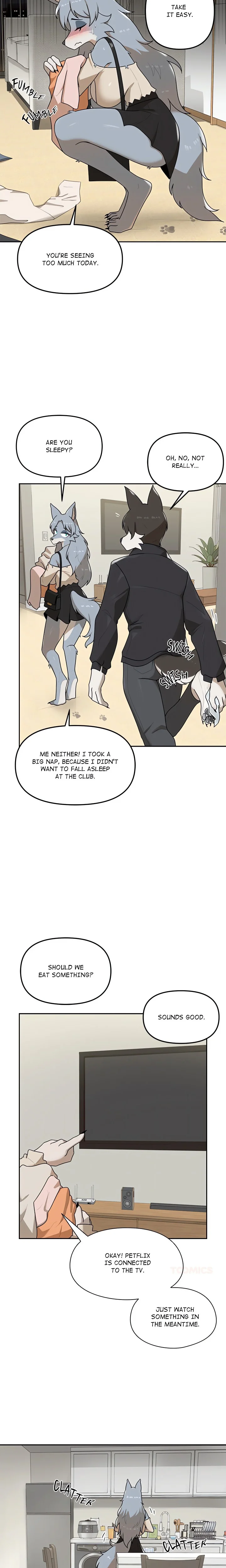 Paws on Campus Webtoon - chapter 2 page 8