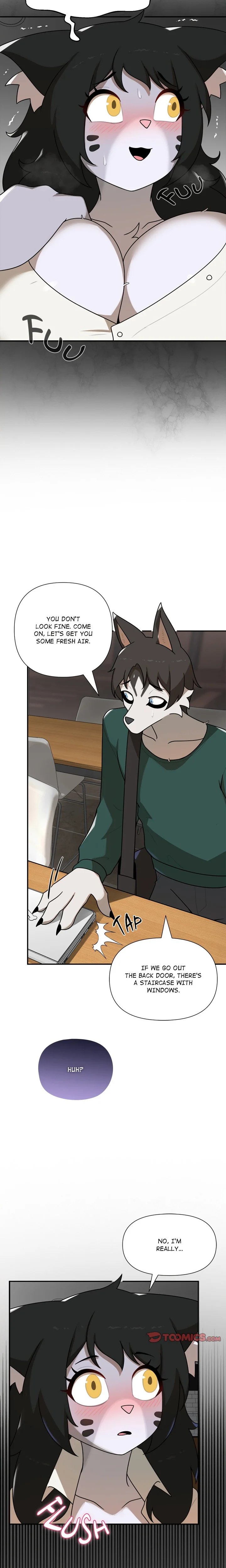 Paws on Campus Webtoon - chapter 22 page 13