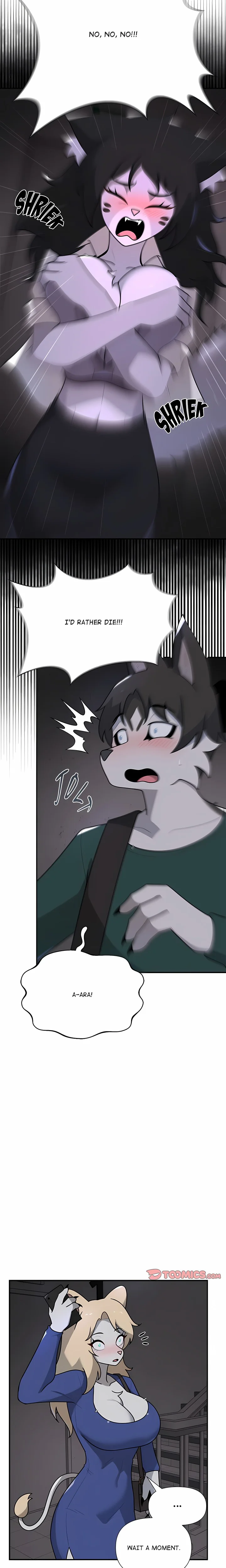 Paws on Campus Webtoon - chapter 23 page 8