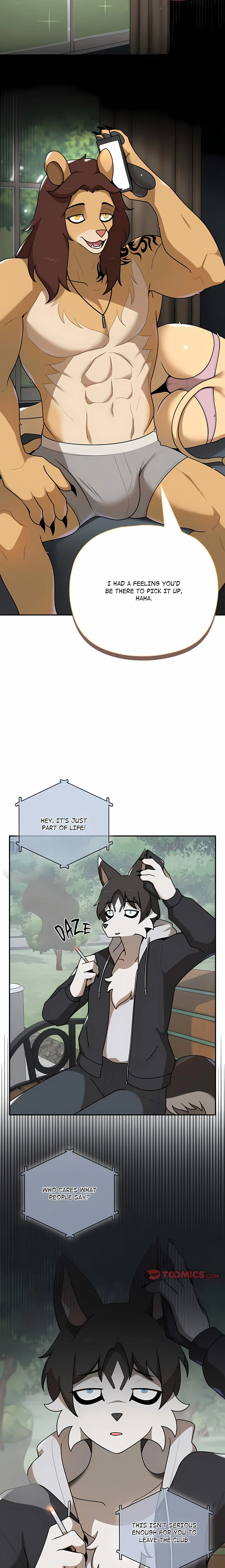 Paws on Campus Webtoon - chapter 27 page 8