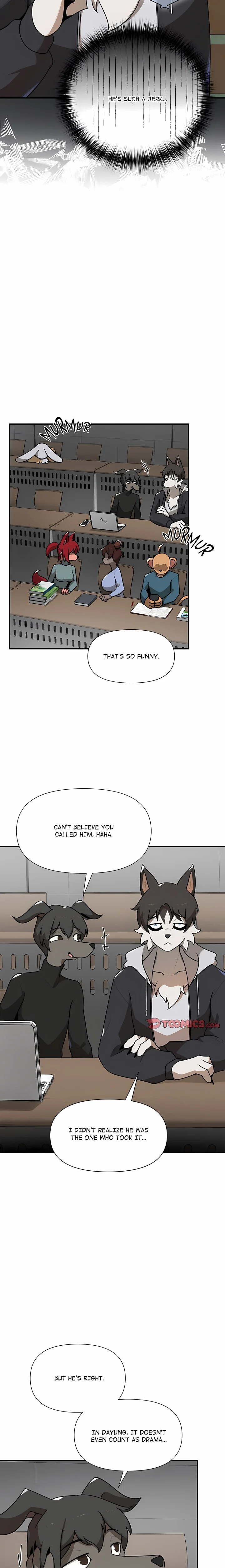 Paws on Campus Webtoon - chapter 27 page 9
