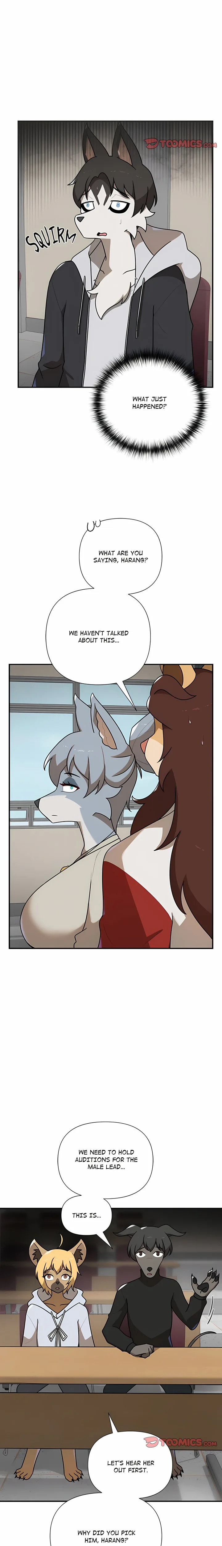 Paws on Campus Webtoon - chapter 28 page 2