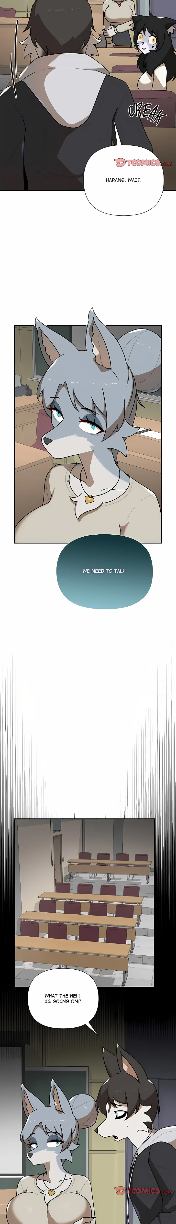 Paws on Campus Webtoon - chapter 28 page 7