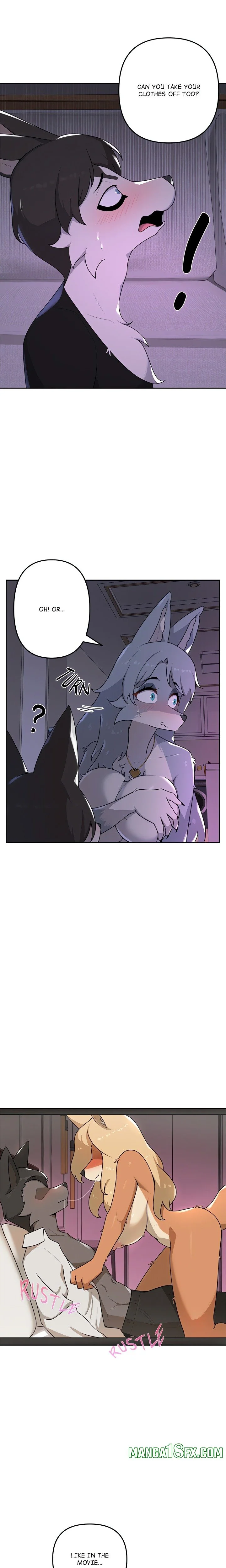 Paws on Campus Webtoon - chapter 3 page 4