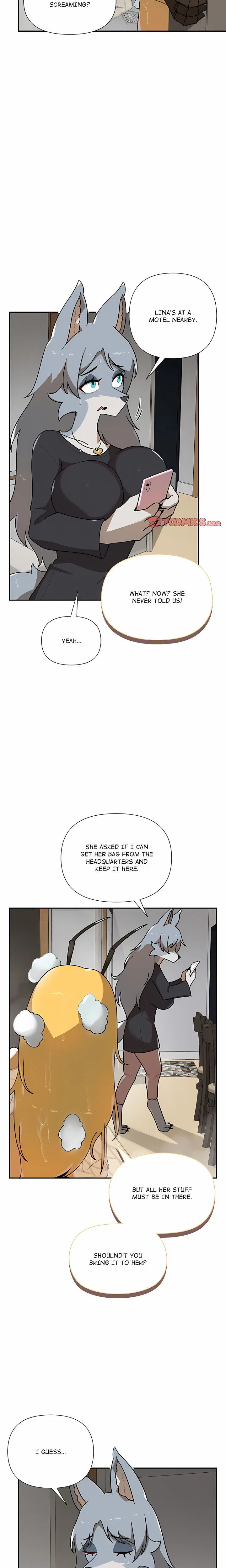 Paws on Campus Webtoon - chapter 30 page 11